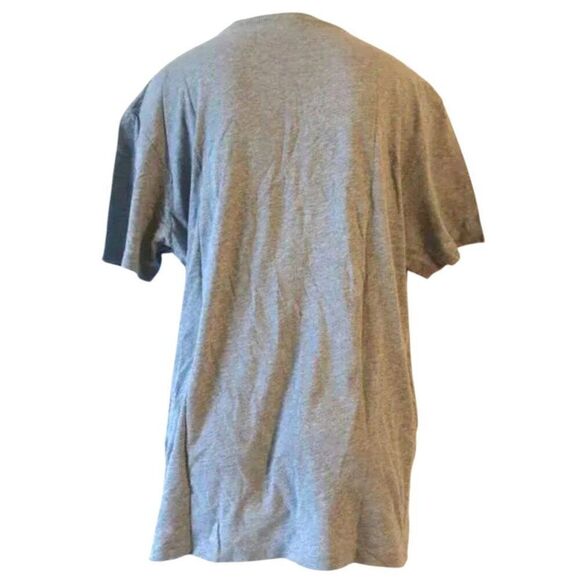 J Crew Broken In Short Sleeve T-Shirt Sz L Gray 100% Cotton Tee AG008 Crew Neck - Picture 3 of 3